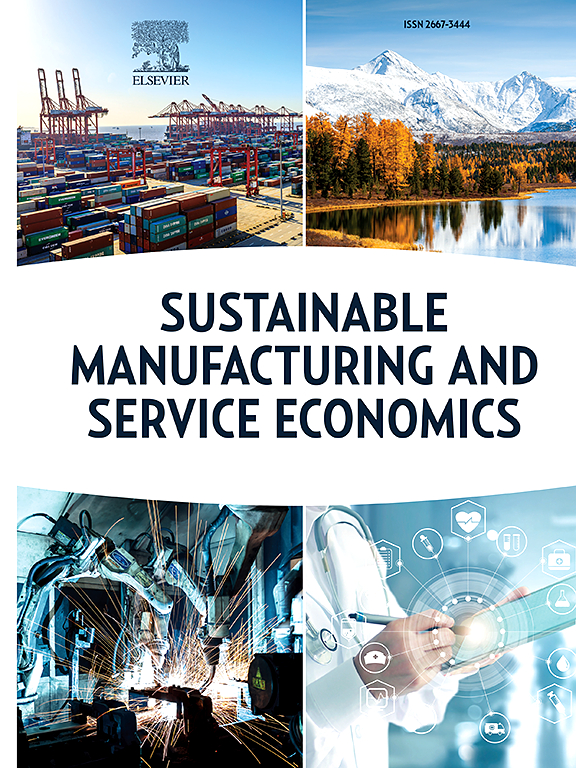 Go to journal home page - Sustainable Manufacturing and Service Economics